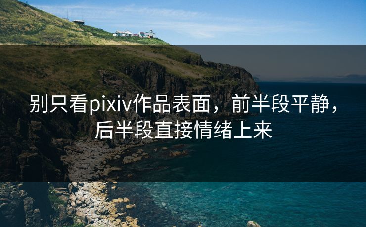 别只看pixiv作品表面,前半段平静,后半段直接情绪上来 别只看pixiv作品表面,前半段平静,后半段直接情绪上来